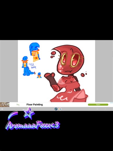 Droppy! Here's ur oc! Water droplet->Blood droplet!