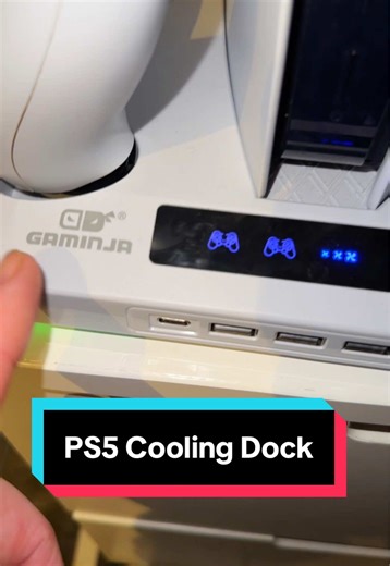 Stop your PS5 from getting cooked! cooling & charging dock. Great Christmas gift idea for teens. #ps5charger #giftsforteens #ps5dock #gamersetup #blackfriday