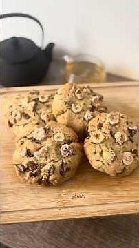 Brown butter hazelnuts cookies