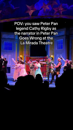 Peter Pan Goes Wrong at La Mirada Theatre