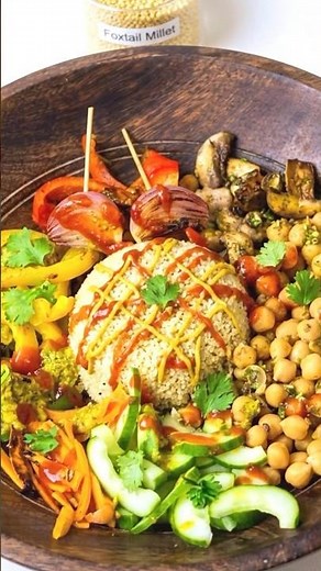 Its better than Quinoa #millets #bibimbap #quinoa #diet #protein #weightloss #recipe #food