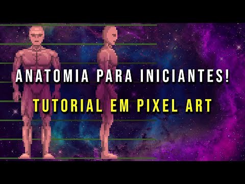 Como fazer anatomia em personagem pixel art