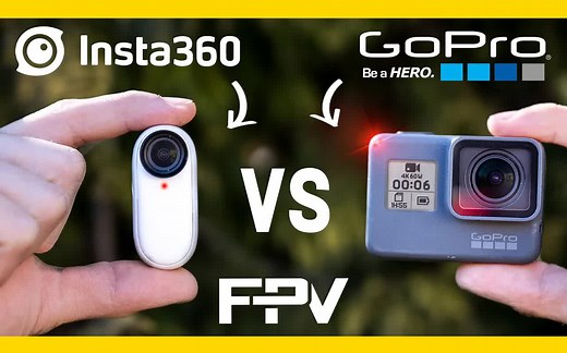 【Insta360 新一代拇指防抖相机GO 2 VS GOPRO】油管摄影频道 TMS Productions 大疆FPV测试Insta360 GO 2