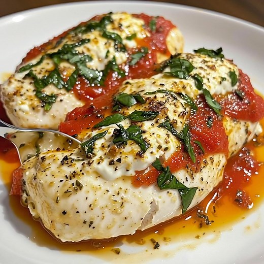 Baked Ricotta Chicken Ingredients: - 4 boneless, skinless chicken breasts - 1 cup ricotta cheese - 1/2 cup grated Parmesan cheese - 1 cup fresh spinach, finely chopped - 2 garlic cloves, minced - 1 tablespoon olive oil - 1 teaspoon dried oregano - 1 teaspoon dried basil - Salt and black pepper, to taste - 1/2 cup marinara sauce - Fresh basil leaves, for garnish | Avery Recipes