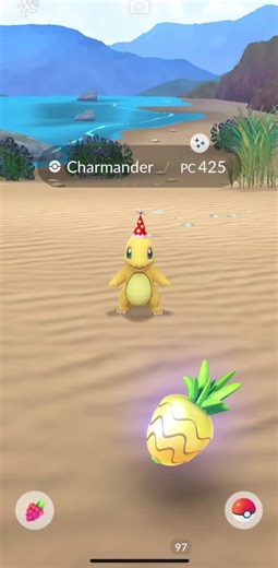 Shiny Charmander Discovery in Pokémon GO
