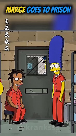 Marge doesn't want to leave prison #simpsons #simpson #margesimpson #homersimpson
