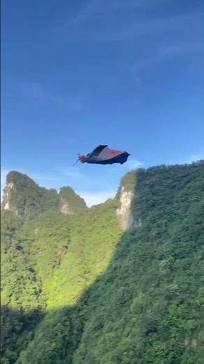 Target striking in a wingsuit WWL 2025