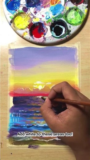 Learn how to paint using acrylic to all beginners 😍 Watch now for full tutorial #art #howtopaint