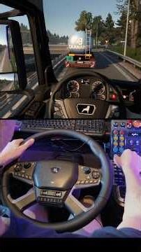 Insane Simulation feeling realistic HORI Truck System Force Feedback|PXN Button Box|Euro Truck 2|
