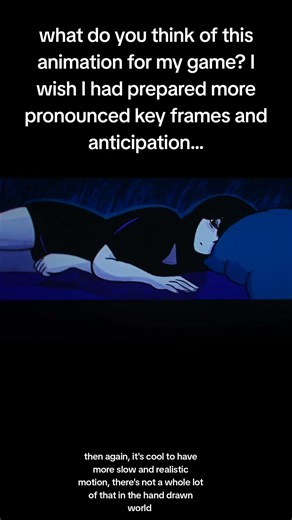 woman turning over in bed animation #2danimation #clipstudiopaint #rotoscopeanimation