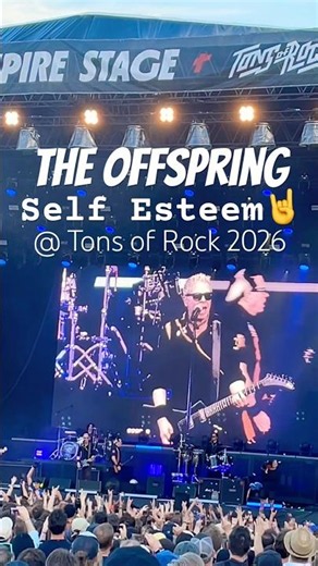 🔥The Offspring | Self Esteem @ Tons of Rock 2026⚡