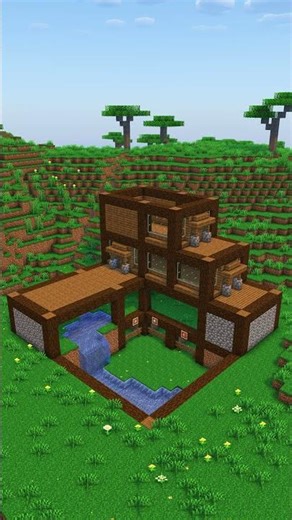 Minecraft Easy Survival House #minecraft