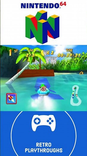 Diddy Kong Racing | N64 #gaming #nintendo #racinggame #n64