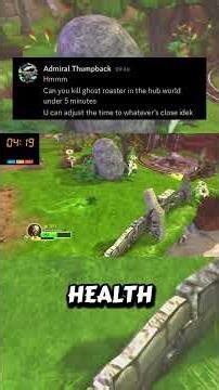 Can ghost roaster die in the Skylanders hub world #skylanders