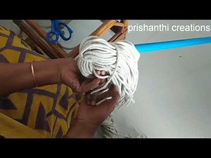 How to make floor cleaning mop|easy mop|easy mop making|handmade floor cleaning mop|mop|DIYmop ideas