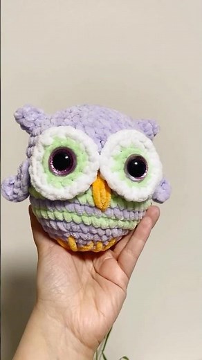 Crochet Owl easy for beginners Amigurumi toy
