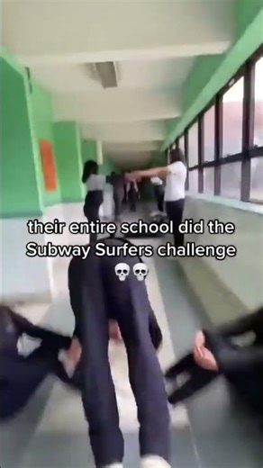 Subway Surfers in School Challenge! 🏫🔥 Crazy Run Gameplay 😱