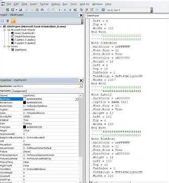 Insert and format the “CommandButton1” button in Excel VBA