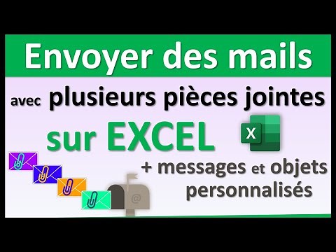 Envoyer des mails à partir d'EXCEL avec plusieurs pièces jointes + messages et objets personnalisés
