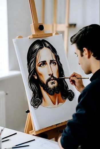 Pencil Drawing Jesus' Face: Techniques for Expressive Portraits