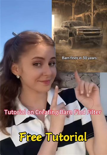 How to create a 30-year barn find effect30-year barn find discovery trendsHow to make a trendy video of current barn find scenesHow to create before-and-after truck comparison effect photosNew vs. old truck comparison filter tutorialCurrent barn find scene creation tutorial30-year barn find discovery tutorialMethods for creating current barn find scenesHow to create photos of 30-year-old barn vehiclesHow to create current barn find scenes in GeminiHow to create photos of current 30-year barn fin