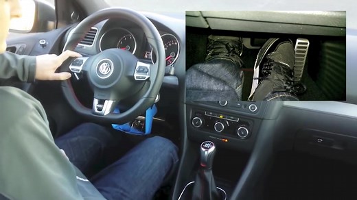 如何驾驶手动挡汽车 (着车，转速匹配和坡起)