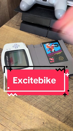 Excitebike on GBA: NES Classic on Game Boy Advance