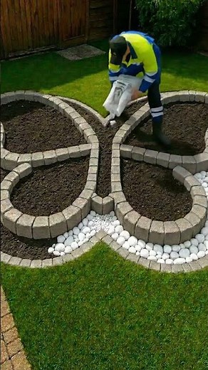 Plain Lawn Transformed Into a Stunning Butterfly Flower Garden — Incredible DIY Landscaping Makeover