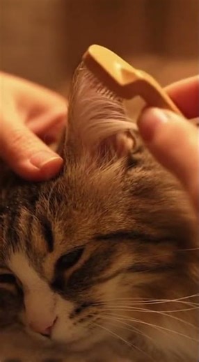 Cozy Cat Ear Brushing ✨ Satisfying & Relaxing ASMR 😌