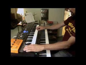 VOCE V5 organ module tested with a Neo Mini Vent rotary effect peddle.