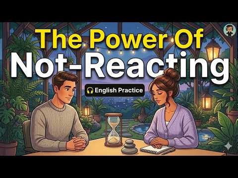 Why Not Reacting Is Your Secret to Win | English Learning Podcast