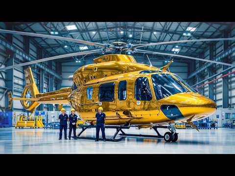 How a $50,000,000 Gold Helicopter Is Made | Full Factory Manufacturing Process #TheFactoryNarrative