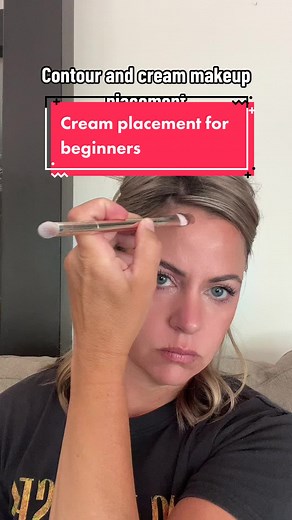 Cream Placement for Beginners: Contour and Makeup Tutorial