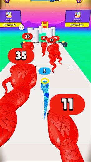 Choto Choto Shap Snake 🐍 Run Game #games #viral