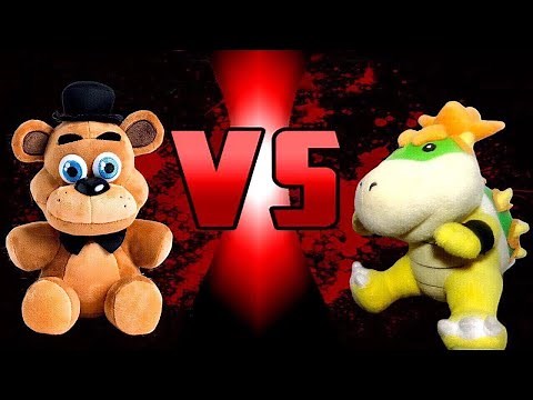 Plush Fighter - Freddy Vs Bowser Jr