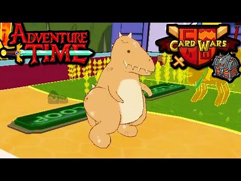 Card Wars: Adventure Time Black Sandasaurus Rex! New Cards Episode 36 Gameplay Walkthrough Android