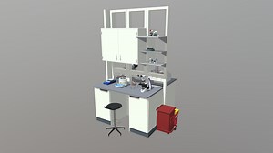 Laboratory Scene - 3D model by EON Reality SAS (@EONLaval)