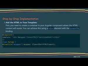 How to Add a click Action to Links Inside a Text Block in Your Angular Component