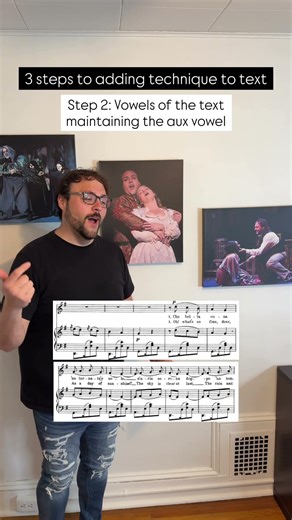 Opera Singers applying technique to repertoire #voicelessons