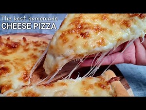 Cheese Pizza | How to make Pizza at Home | Best Homemade Pizza and Pizza Dough Recipe