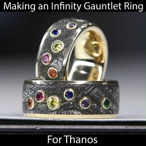 112K views · 141 reactions | In today's video, Patrick Adair designs an Infinity Gauntlet ring for Thanos himself. It is meant to look like a ring version of Thanos's gauntlet from the movie. After doing this ring we really want to try more Avenger's rings, maybe a Thor or Captain America ring? | Patrick Adair Designs | Facebook