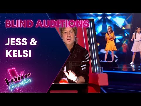 Jess & Kelsi Sing Rihanna | The Blind Auditions | The Voice Generations Australia