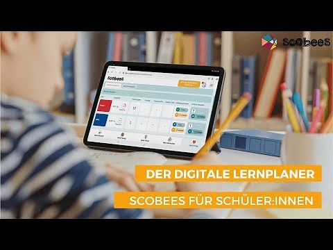 Der digitale Lernplaner - Scobees für Schüler:innen