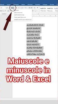 Mixed-up casing? Word and Excel fix it like this #excel #hacks