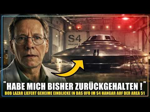 "Habe mich bisher zurückgehalten!" - Bob Lazar enthüllt das wahre Innere des S4 UFOs !
