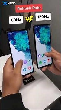 Refresh rate 60 Hz vs 120 Hz