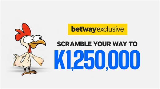 Why did the chicken cross the road? For the chance at a massive win! Betway has introduced its latest thrilling viral sensation, The Chicken Game. Take the chance and cross your way to ultimate prize of K 1,250,000. Exclusive to Betway | NKANI