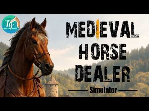 Medieval Horse Dealer Simulator: Gérer l’élevage de chevaux, l’artisanat et un commerce!