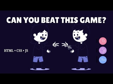Complete Rock Paper Scissors Project | Learn Web Development Fast