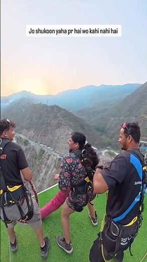 Ganga Bungy 200mt Rishikesh Uttarakhand